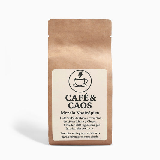 Mushroom Coffee Fusion - Lion’s Mane & Chaga 4oz